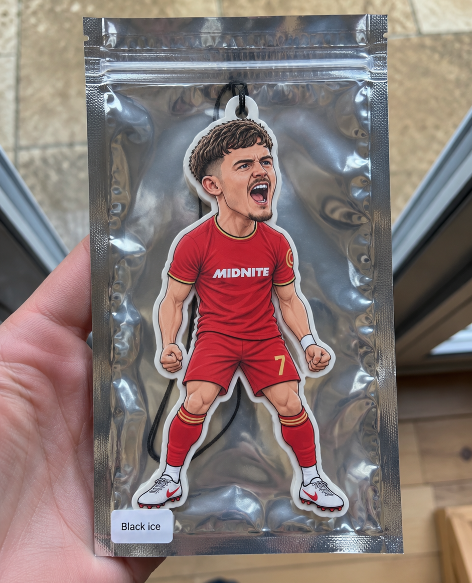 Will Lankshear Middlesbrough Inspired Air Freshener – Club Fresh